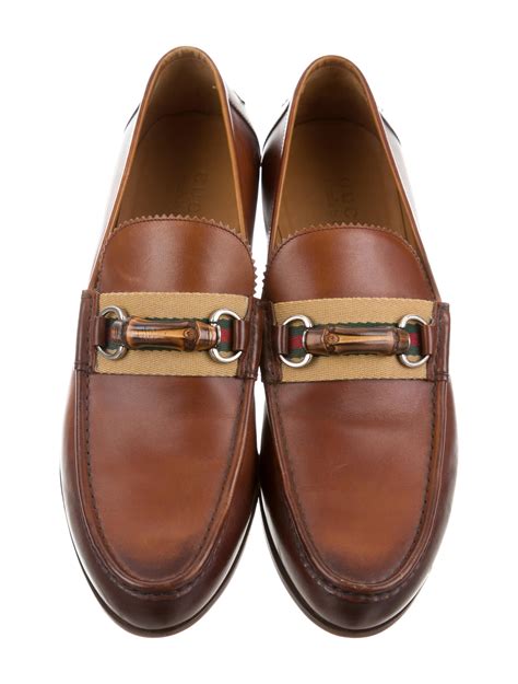 gucci loafers bamboo